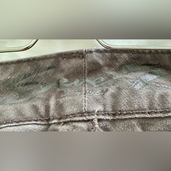 Seven7 Women's Medium Wash Gray Skinny Straight Leg Jeans Size 8 - Picture 7 of 8